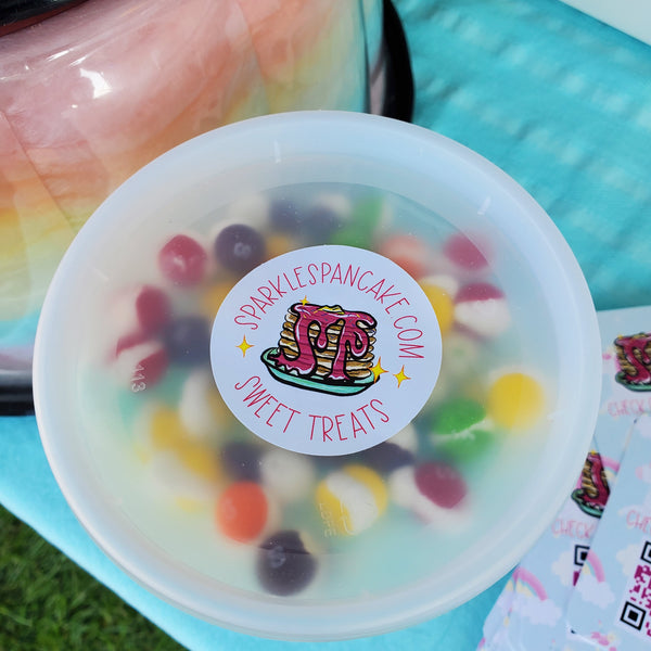 32 oz. Cotton Candy Container